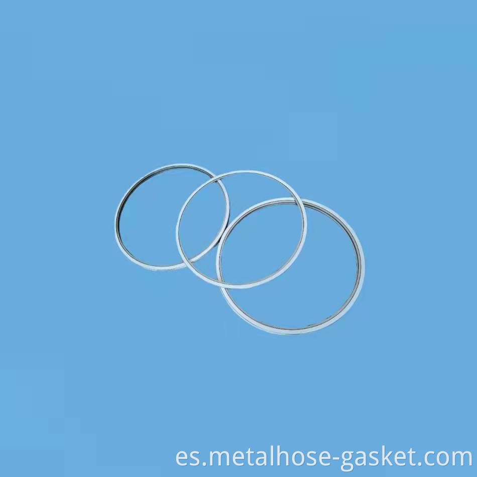 Winding gasket with inner ring PTFE